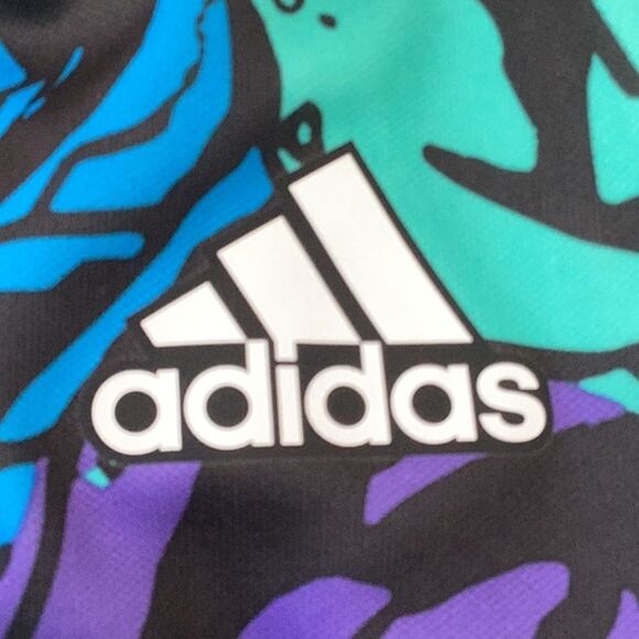 ADIDAS NWT UNISEX SMALL TIRO FLORAL ATHLETIC SOCCER TRACK SPORTS AEROREADY COAT - Picture 8 of 9